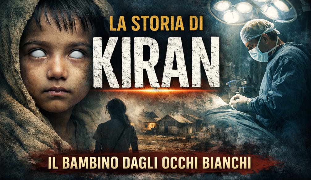 il bambino dagli occhi bianchi e la verità che cambiò tutto