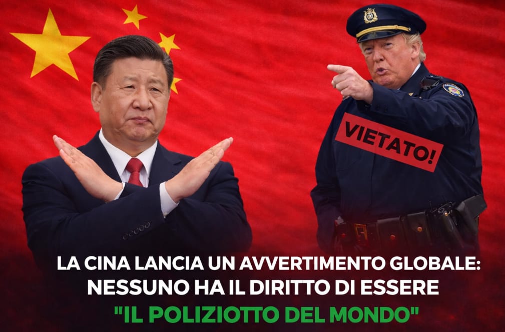 La Cina alza la voce: basta con il “poliziotto del mondo”