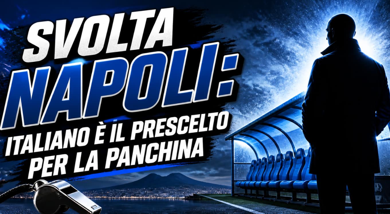 Svolta Napoli: Italiano è il prescelto per la panchina