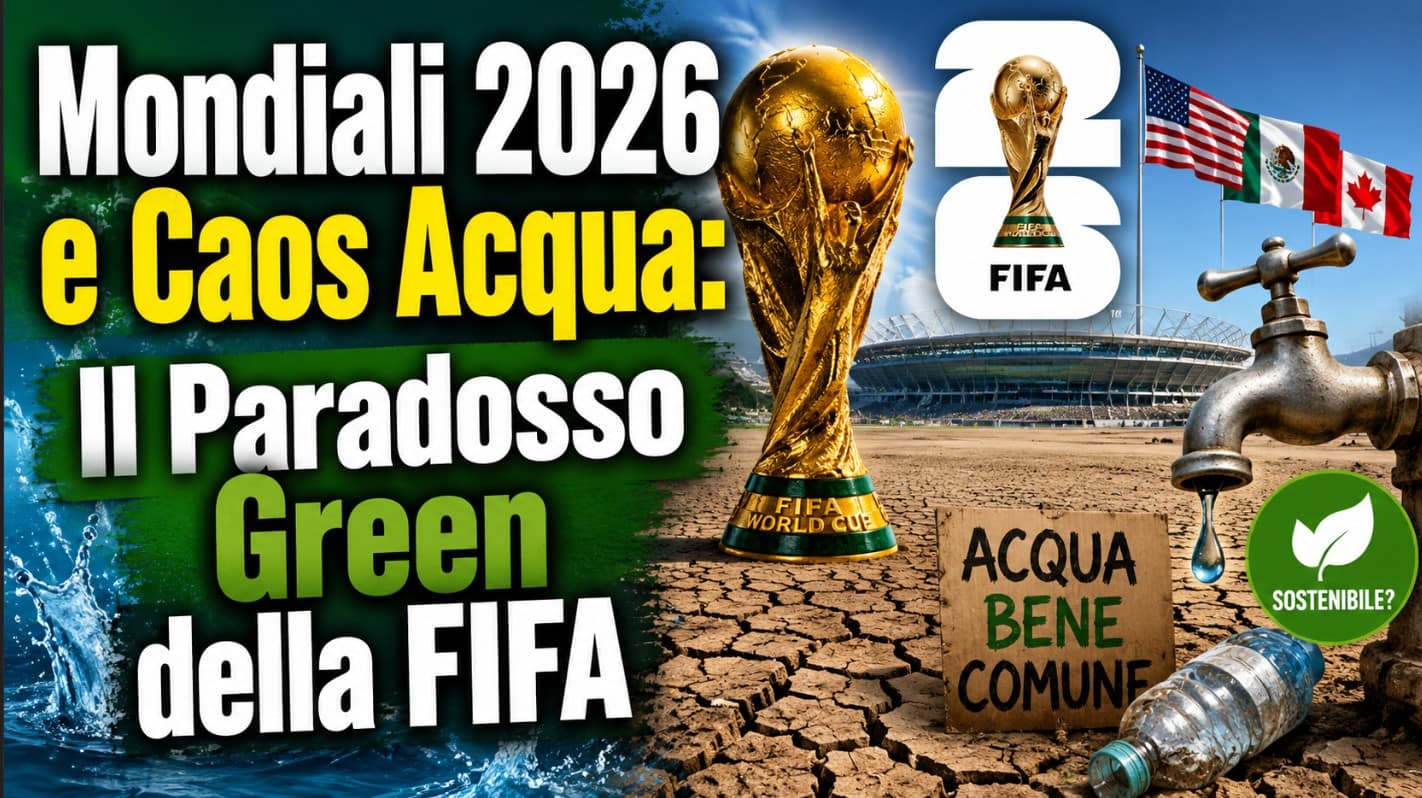 Mondiali 2026 e Caos Acqua: Il Paradosso Green della FIFA