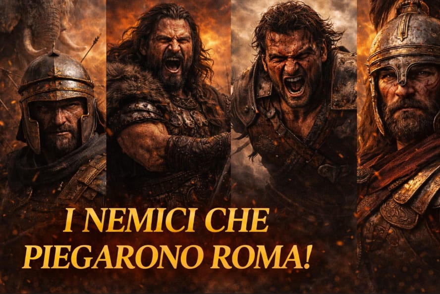 I quattro uomini che fecero tremare l'impero romano