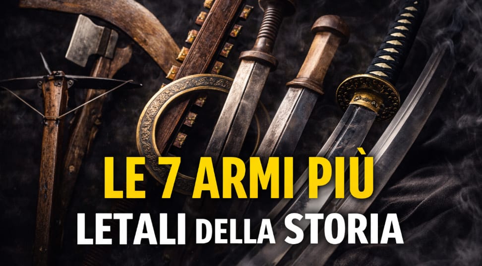 Le 7 armi più incredibili della storia