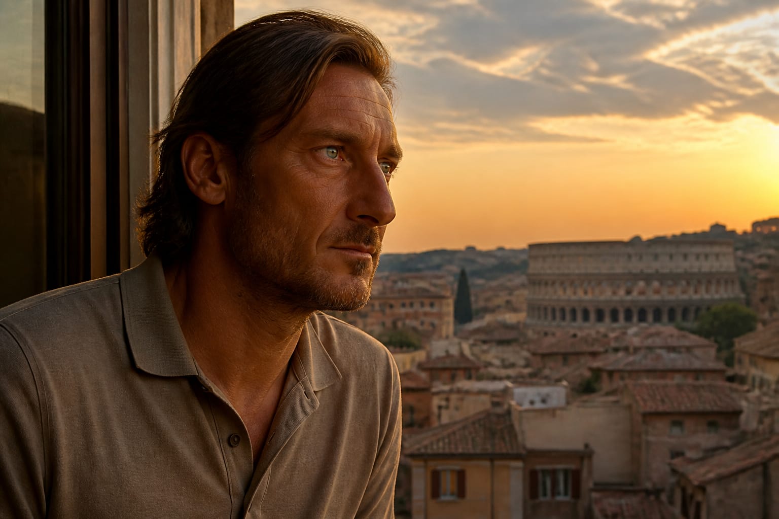 Francesco Totti riflette sul suo legame eterno con la città di Roma